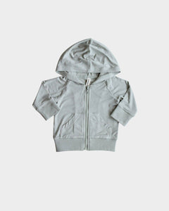 babysprouts clothing company - Bamboo Hooded Jacket in Sage