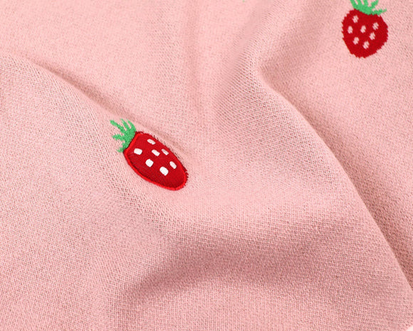 Viverano Organics - Organic 3D Jacquard Knit Blanket - Strawberry