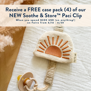 Itzy Ritzy - *NEW* Sun Soothe & Store Pacifier Clip