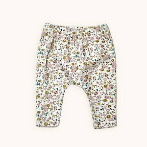 Viverano Organics - Floral Jersey Stretch Baby Legging Pants