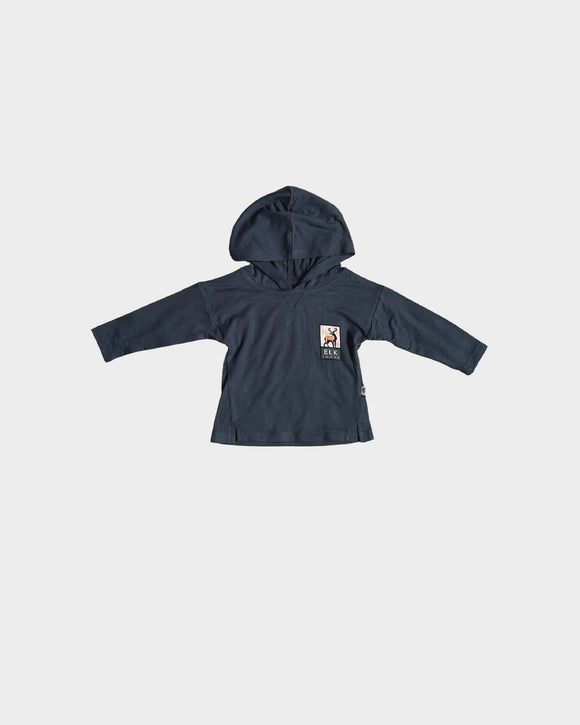 babysprouts clothing company - Jersey Hoodie in Elk Lodge