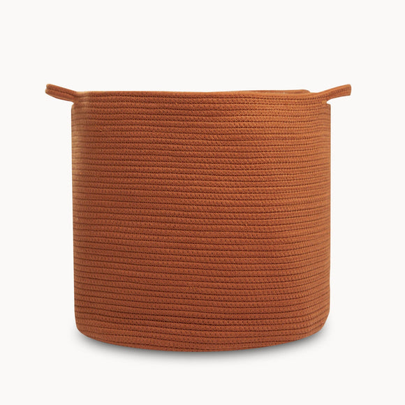 Cotton Rope Storage Basket - Autumn Glaze