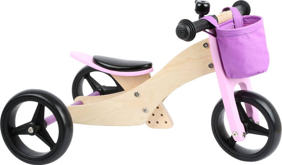 Hauck Toys - Training Balance Bike/Trike 2-in-1 - Pink