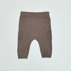 Viverano Organics - Side Pocket Sweater Knit Pants- Latte