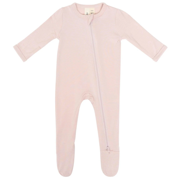 Kyte Baby - Zippered Footie in Blush