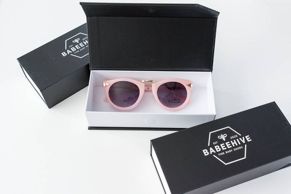 Babeehive Goods - Toddler Gold Accent Sunglasses - Pink