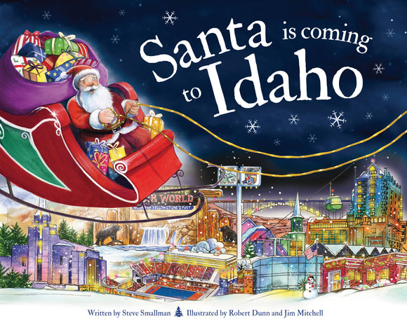 Santa Is Coming to Idaho Book