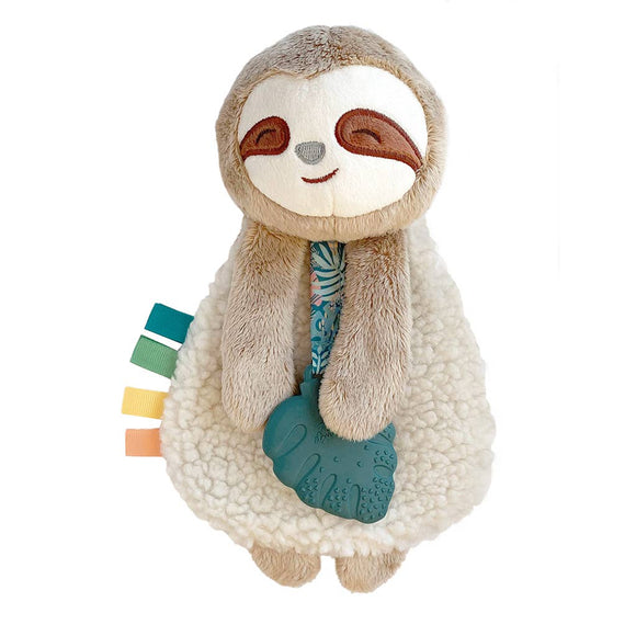 Itzy Ritzy - Sloth Plush with Silicone Teether Toy
