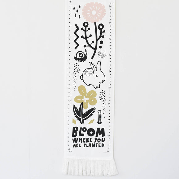 Wee Gallery - Bloom Canvas Growth Chart