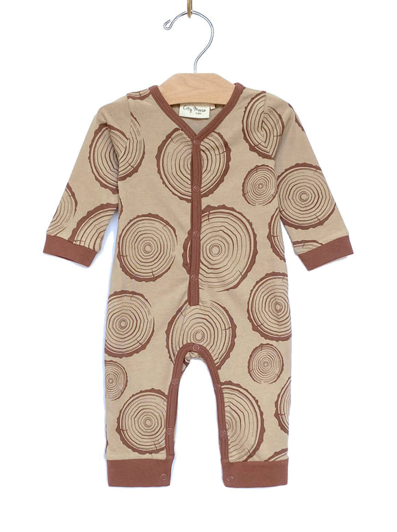 City Mouse Studio - Henley Snap Romper Rounds