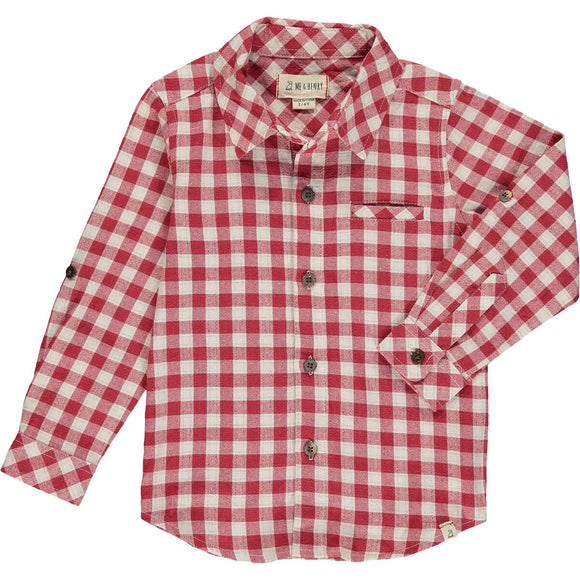 Atwood Plaid Shirt - Red